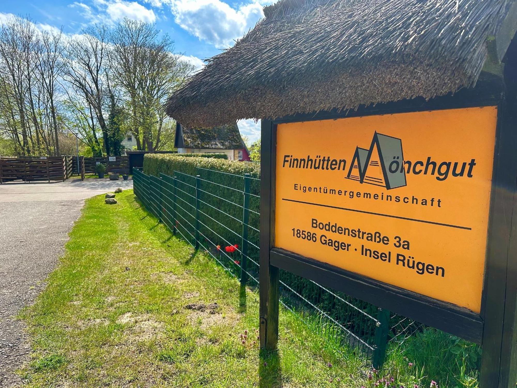 Finnhuette Nr.42 Auf Moenchgut Гагер Екстериор снимка